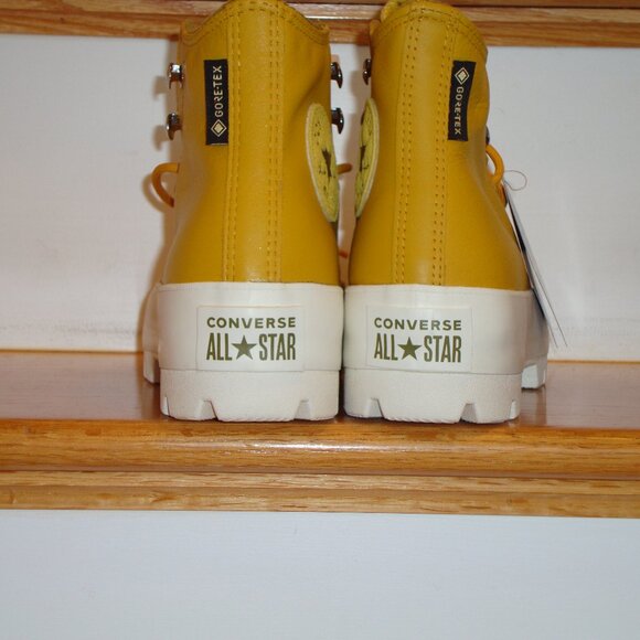 Converse Chuck Taylor All Star Leather Gore-Tex Lugged Waterproof Winter 7 NWT! - Picture 5 of 9